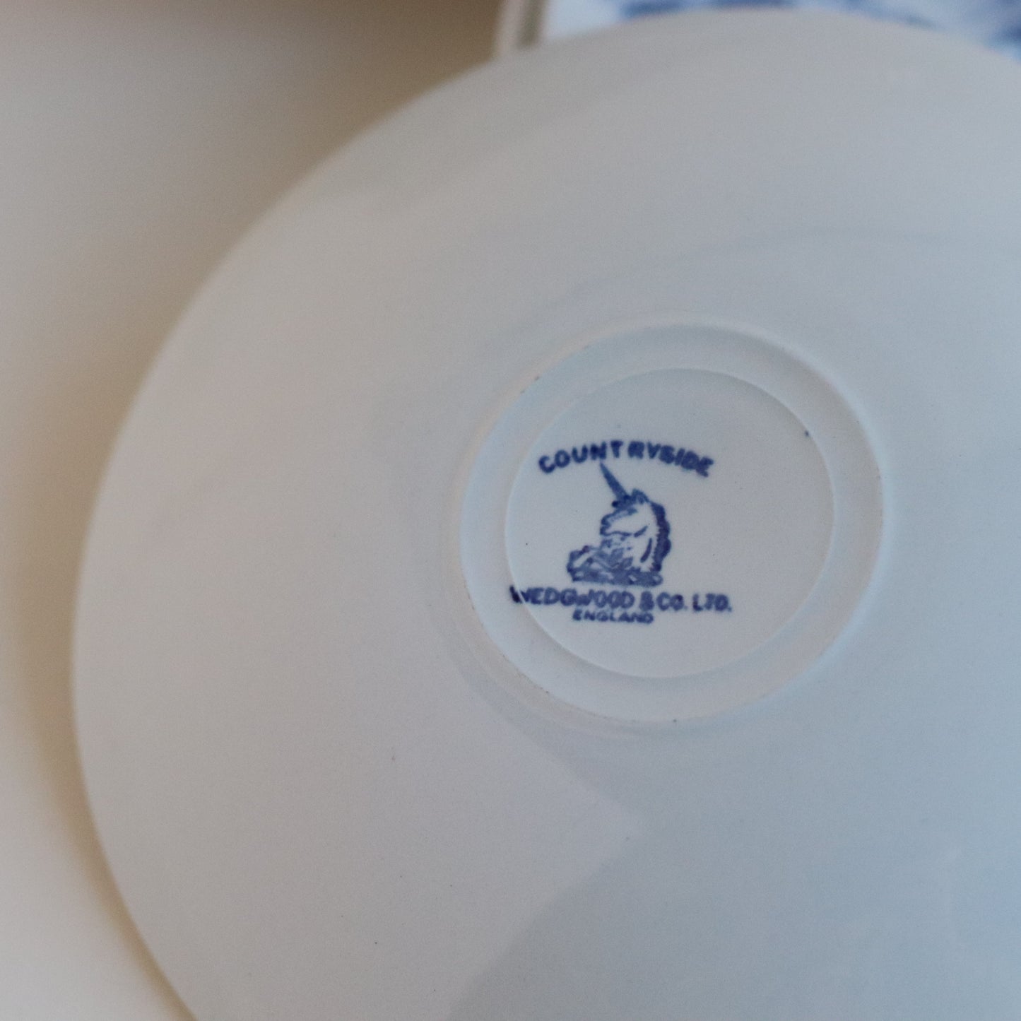 Japanese Style Cup Saucers, Set of 4