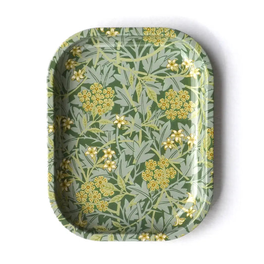 Curious Prints | William Morris 'Jasmine' Metal Tray, Small