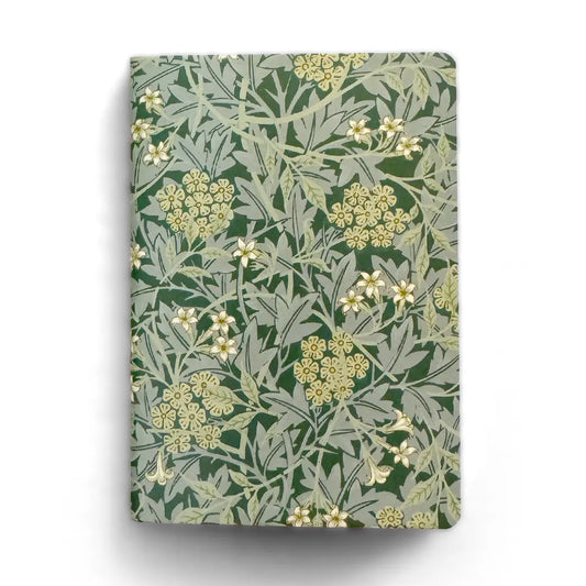 Curious Prints | Vintage William Morris Pattern Pocket Notebook, Jasmine