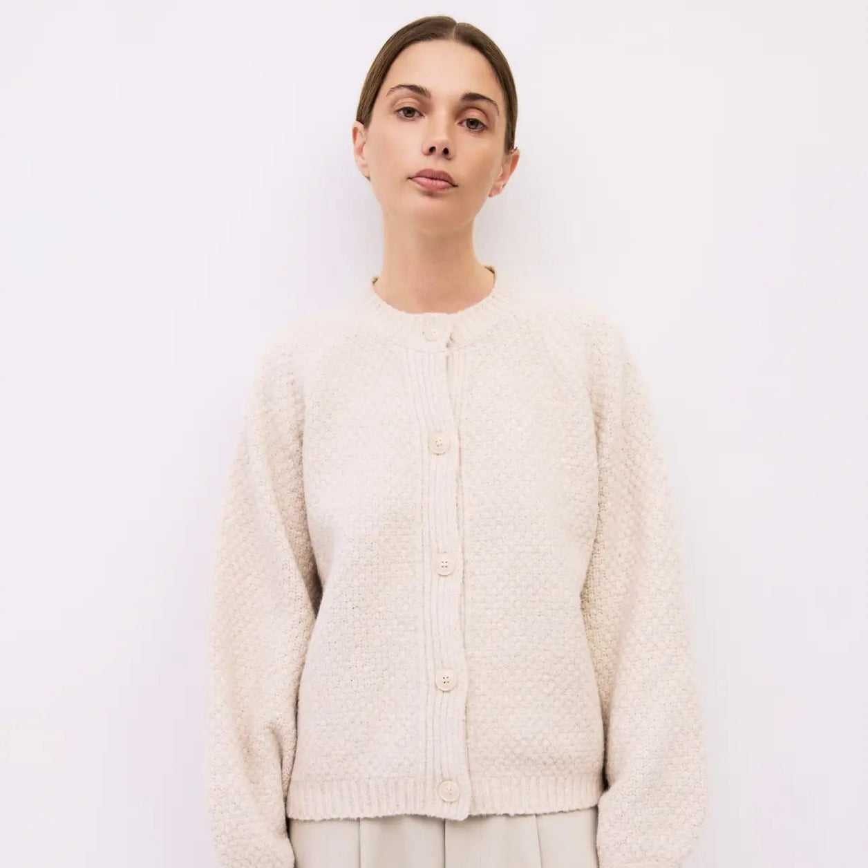 MOD REF | The Juna Cardigan, Cream