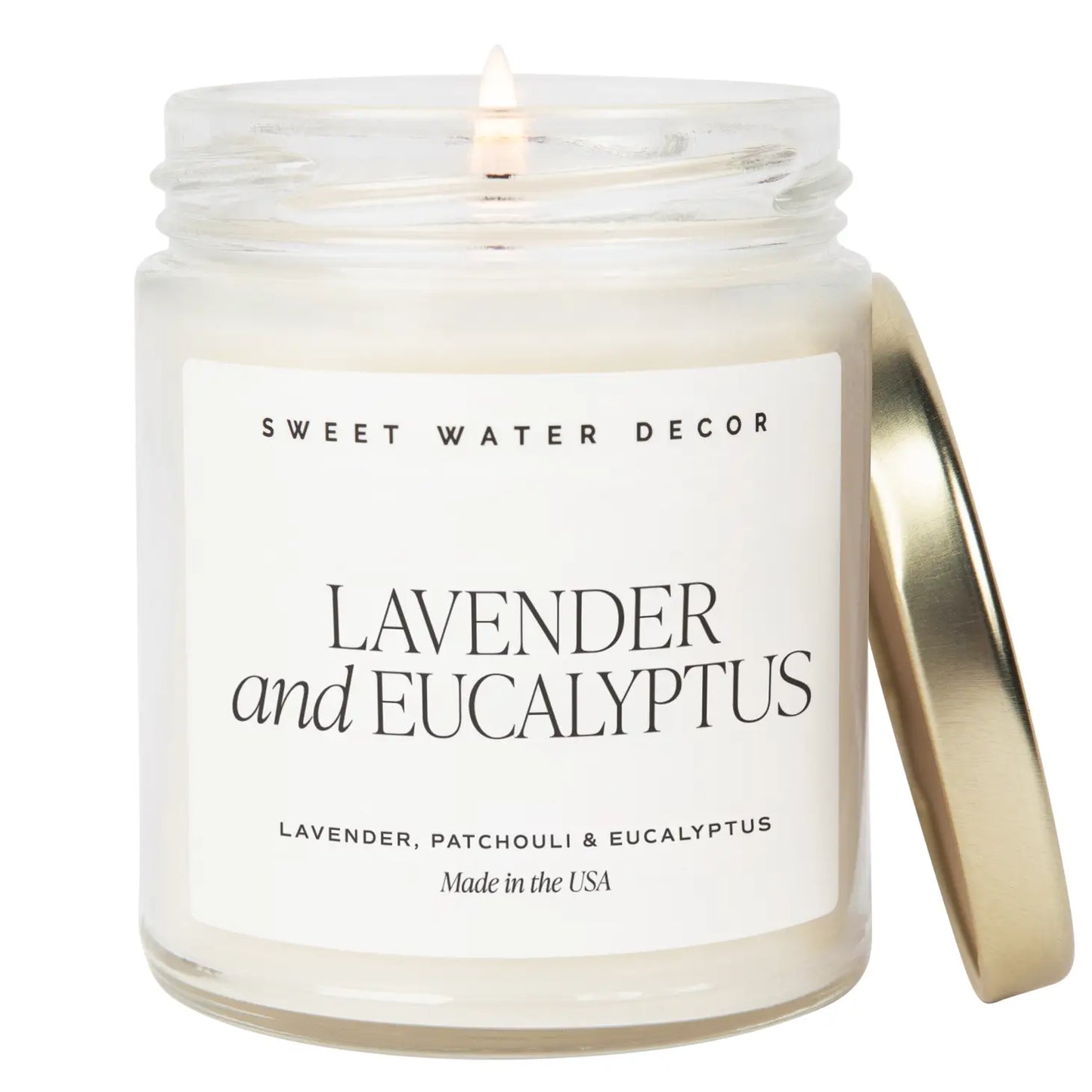 Sweet Water Decor | Lavender & Eucalyptus Candle