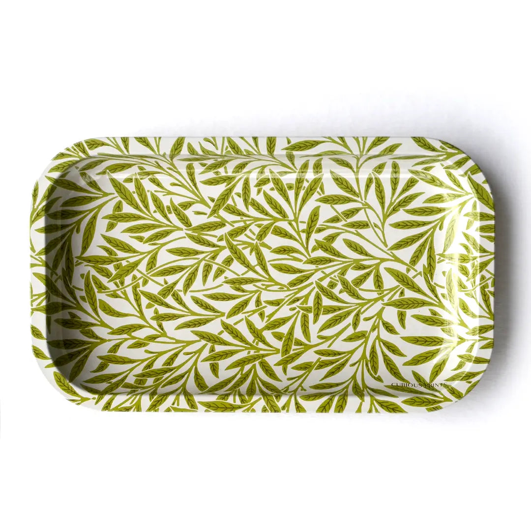 Curious Prints | William Morris 'Leaves' Metal Tray
