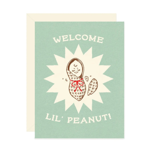 Wallflower Paper & Party | Lil' Peanut Card