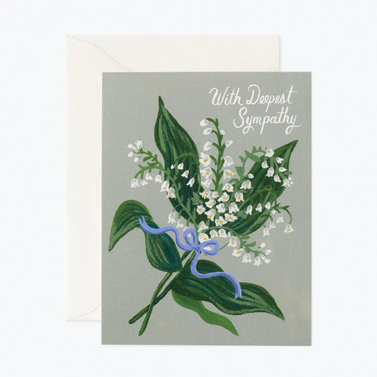 Rifle Paper Company | Lily of the Valley Sympathy Card