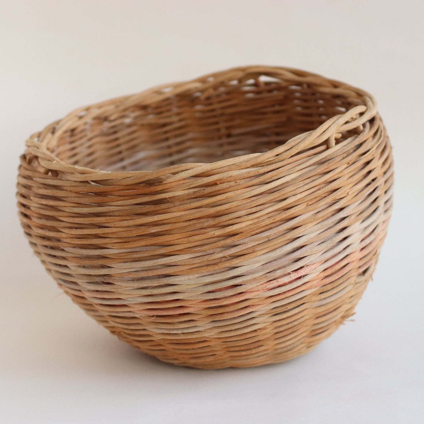 Lopsided Vintage Basket