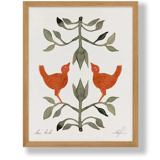 Cocoshalom | Love Birds, 11 x 14 Print