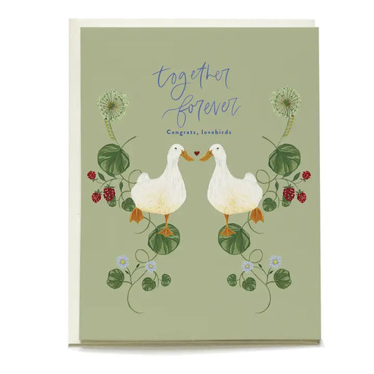 Pen + Pillar | Lovebirds Wedding Card