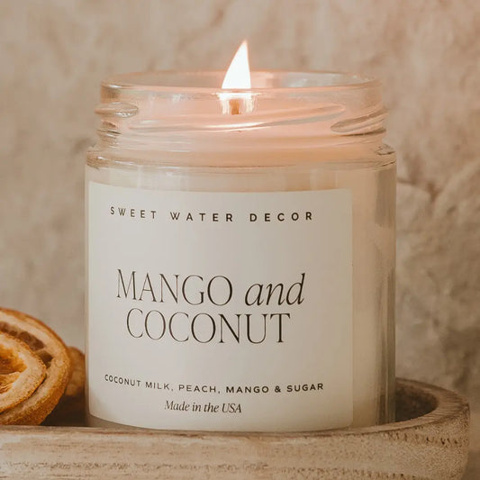 Sweet Water Decor | Mango & Coconut Candle