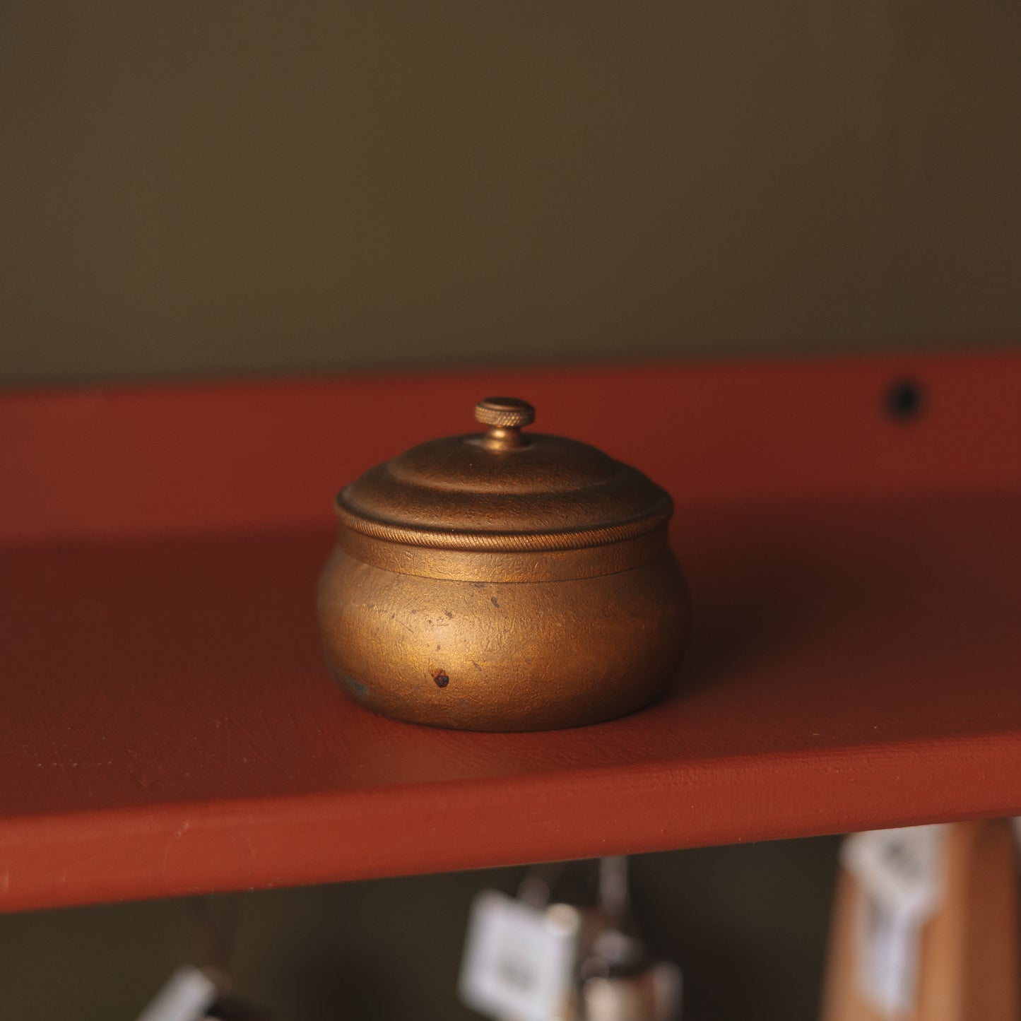 Vintage Lidded Medal Dish