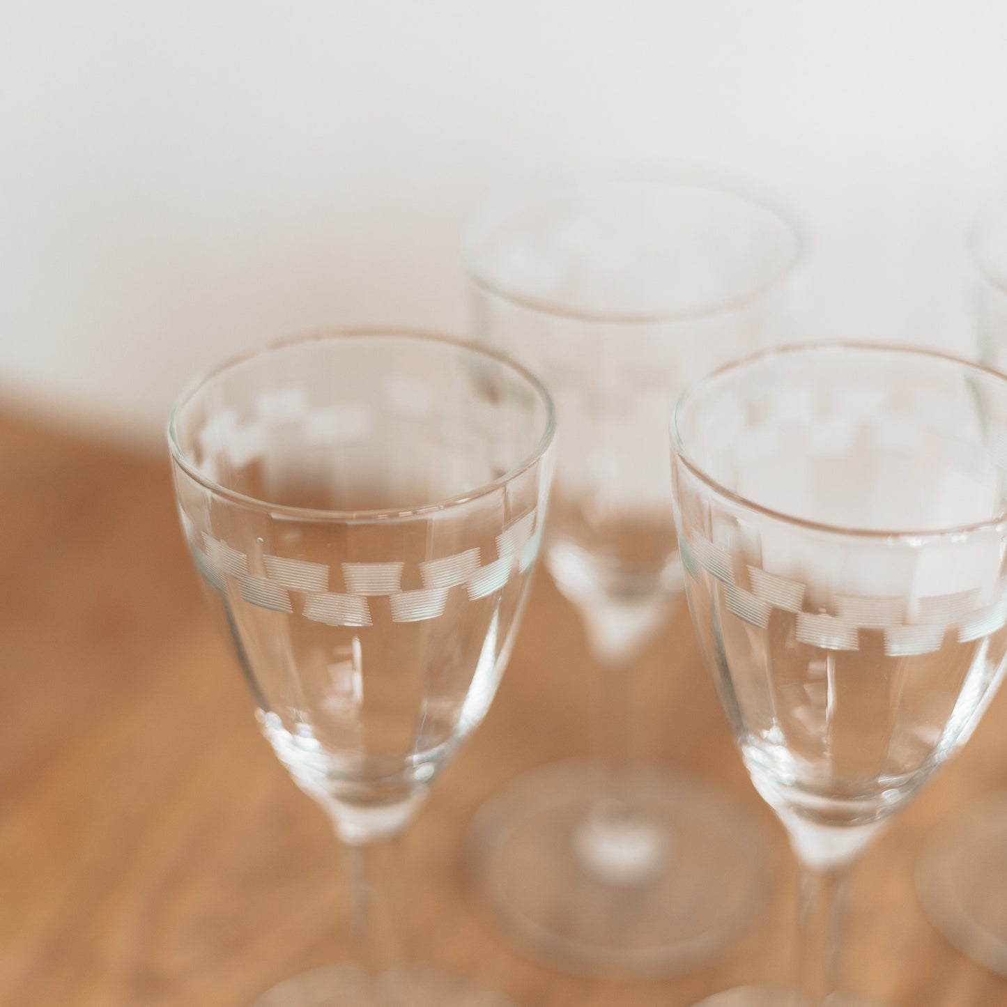 Small Stemmed Dessert Glasses, Set of 4