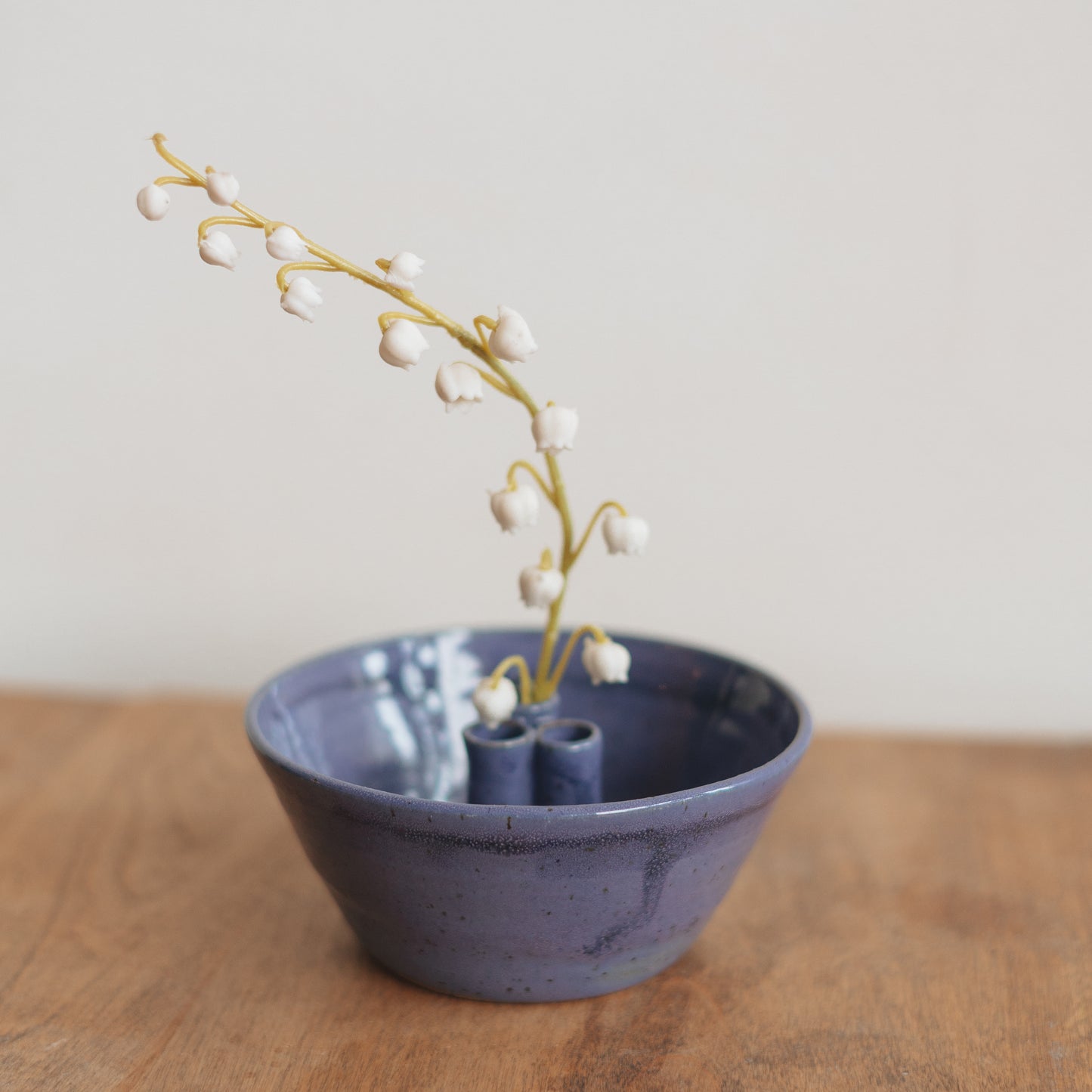 Indigo Blue Ikebana Studio Vase