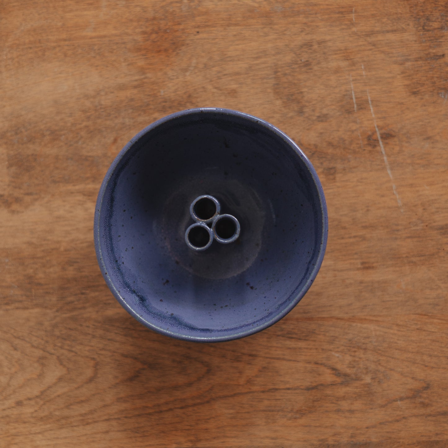 Indigo Blue Ikebana Studio Vase