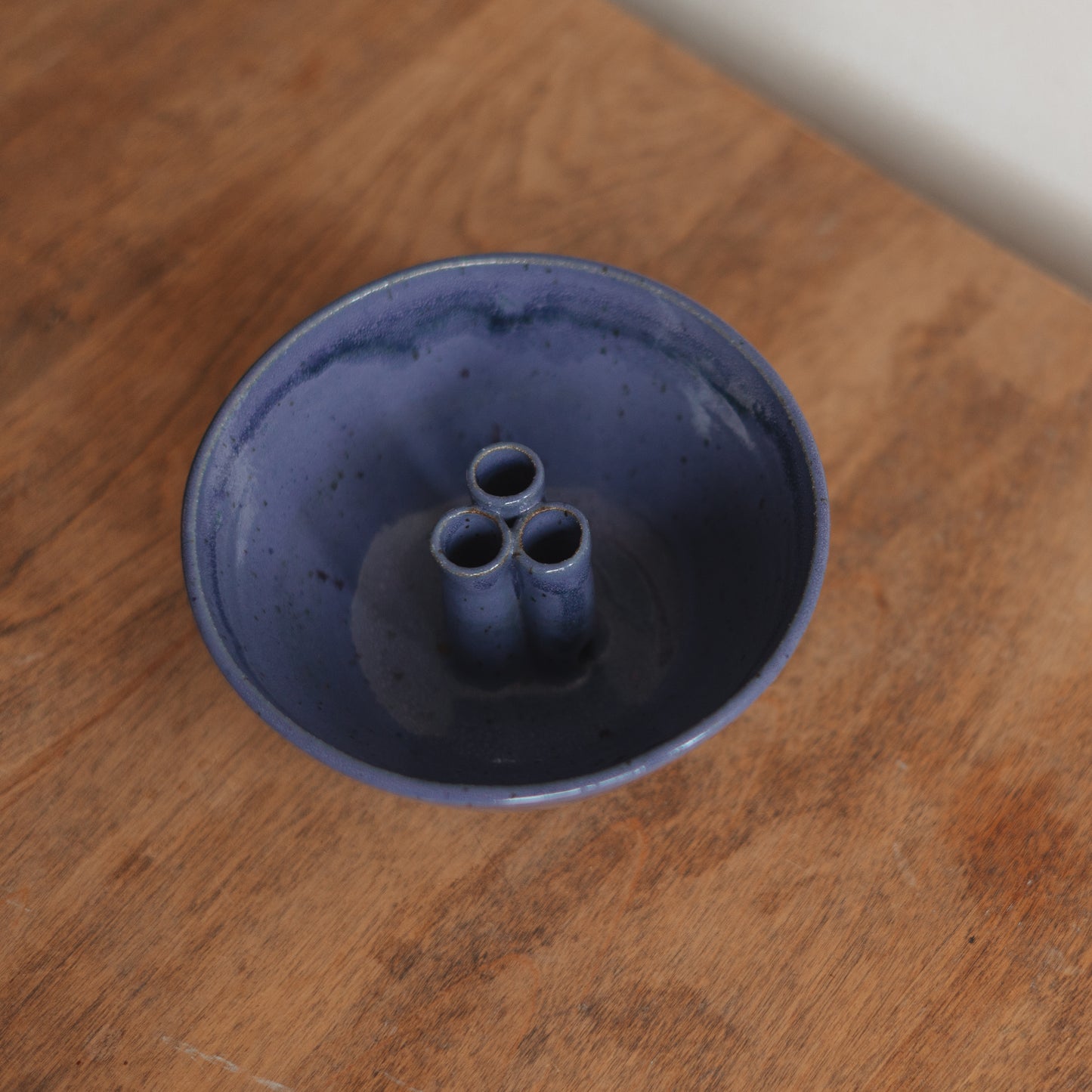 Indigo Blue Ikebana Studio Vase