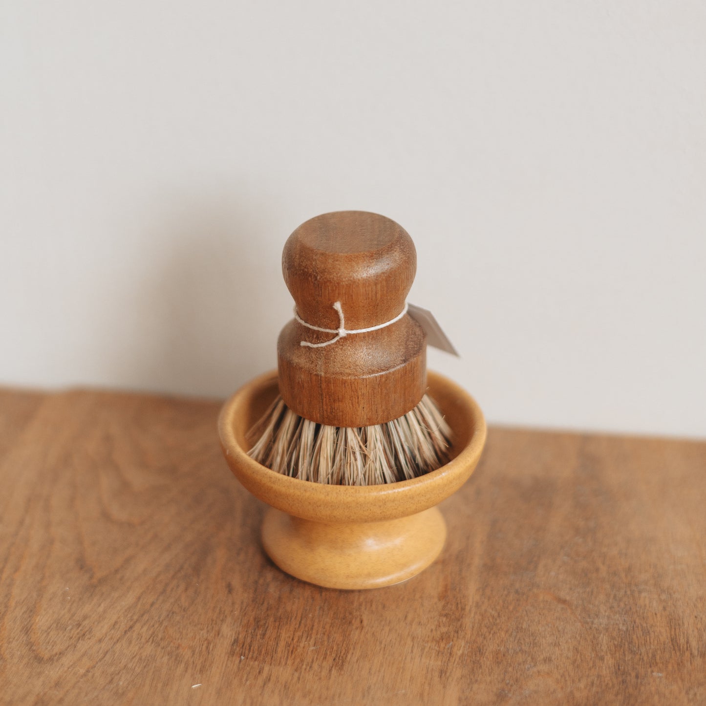 Small Golden Pottery Trinket Dish/Candleholder