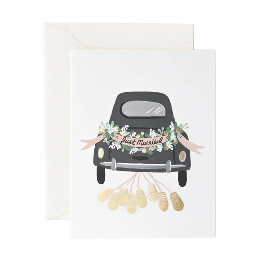 Rifle Paper Company | Just Married Get Away Card