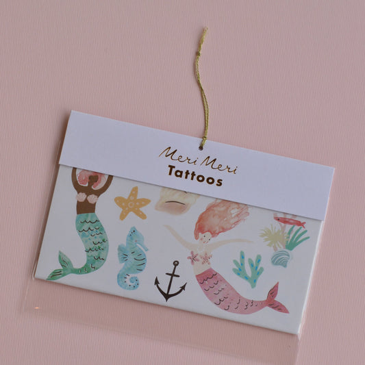 Meri Meri | Mermaid Temporary Tattoos