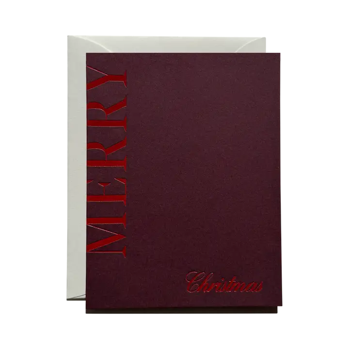 Jaymes Paper | Merry Christmas Greeting Card