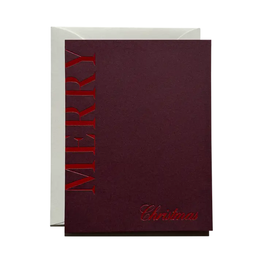 Jaymes Paper | Merry Christmas Greeting Card