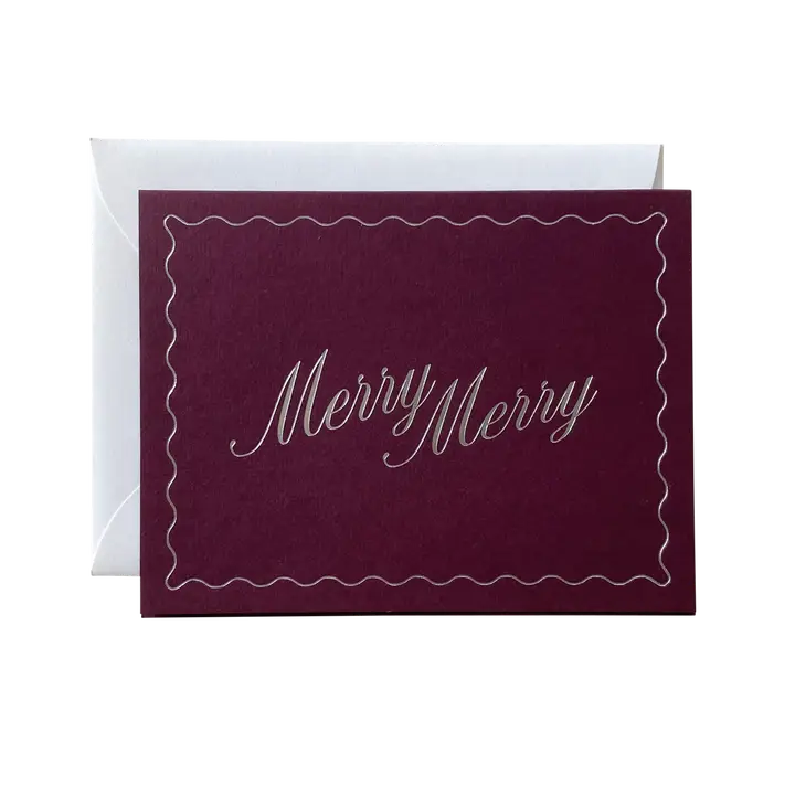 Jaymes Paper | Merry Merry Greeting Card