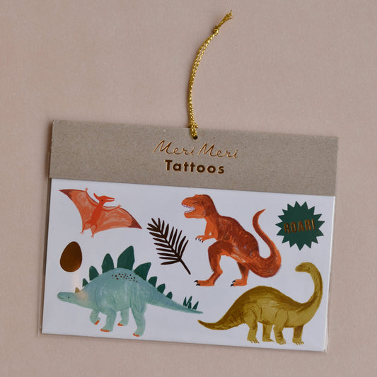 Meri Meri | Dinosaur Kingdom Temporary Tattoos