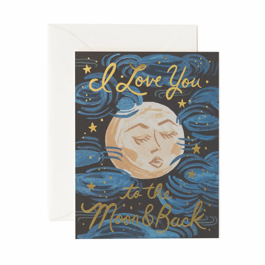 Rifle Paper Company | To the Moon and Back Card
