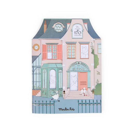 Speedy Monkey | Les Parisiennes Mouse House Coloring Book and Stickers