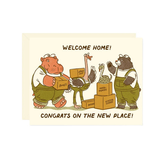 Wallflower Paper & Party | Moving Crew Card