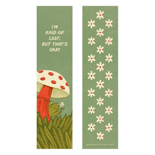 Wallflower Paper & Party | Mushroom & Frog Bookmark