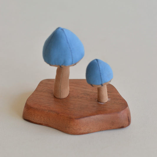 Ten Thousand Villages | Mushroom Medley, Blue