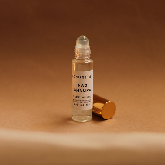 Soprano Labs | Roll On Perfume 10ml, Nag Champa