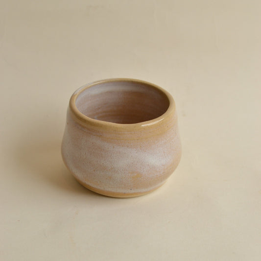 Studio Pottery Bowl, Neutral Tones