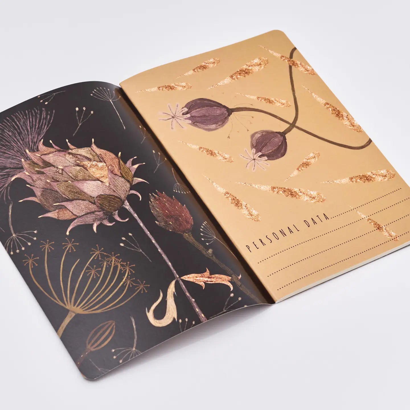 Dune Stationary | Night Flowers Notebook