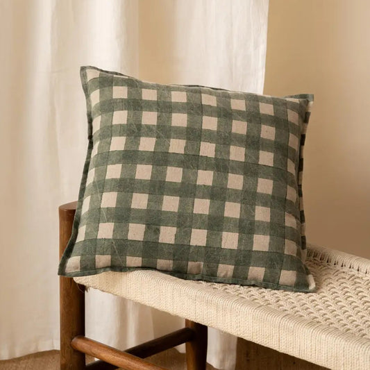 Dune Pillows | Linen Olea Pillow, 18" x 18"