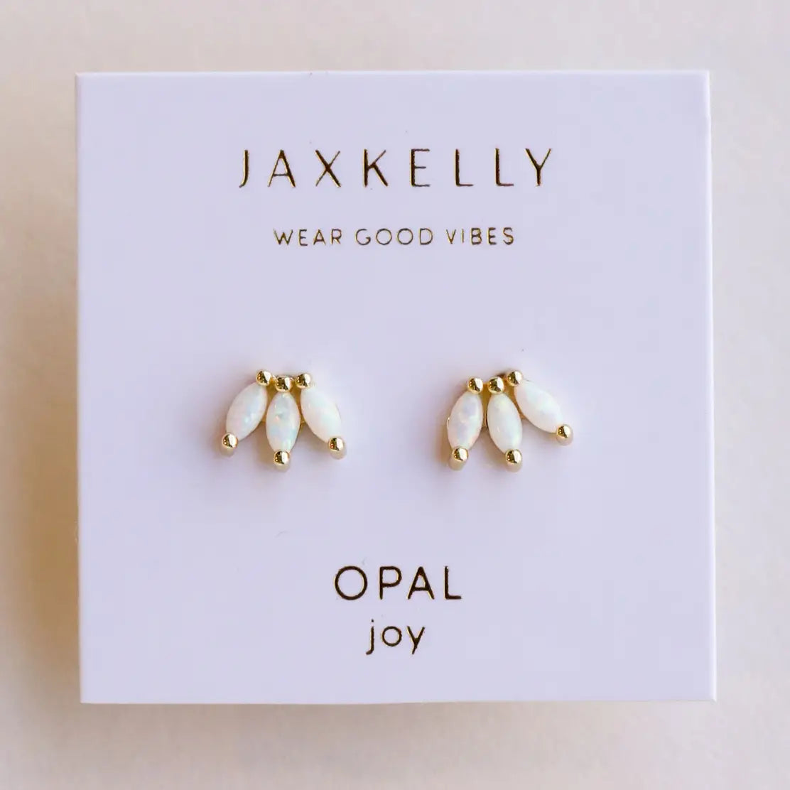 Jax Kelly | Opal Crown Stud Earrings