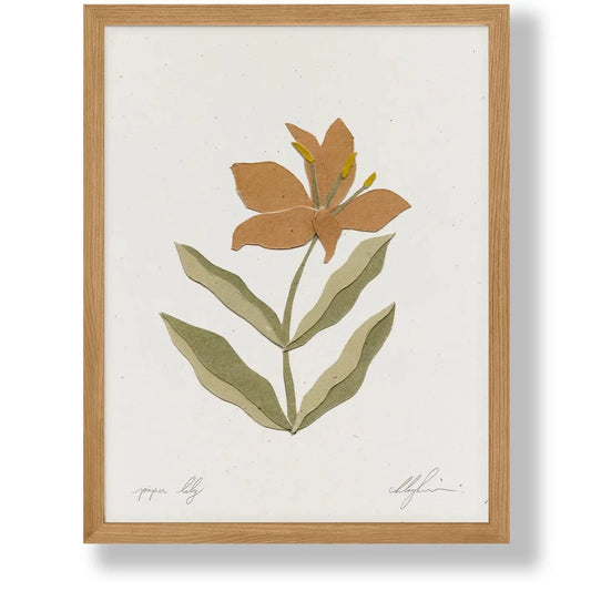 Cocoshalom | Paper Lily, 8.5 x 11 Print