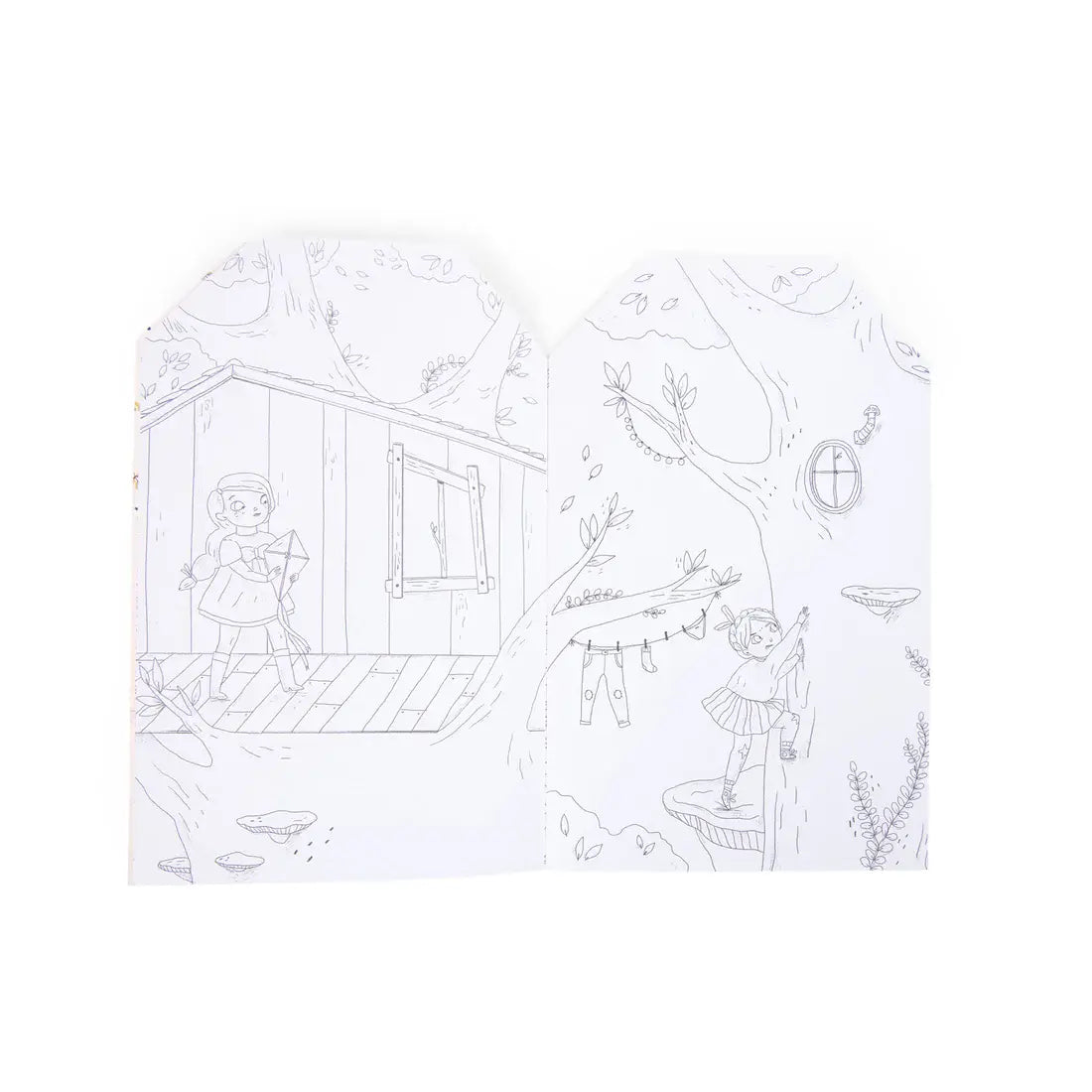 Speedy Monkey | Les Parisiennes Coloring Book and Stickers