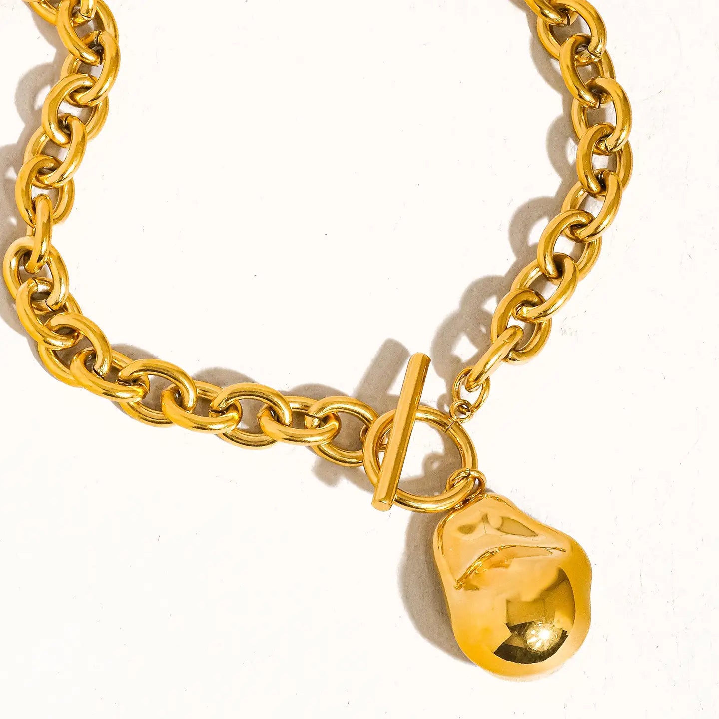 MAIQ | Large Pearl Chain Necklace