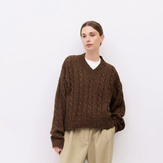 MOD REF | The Pierre Sweater, Brown