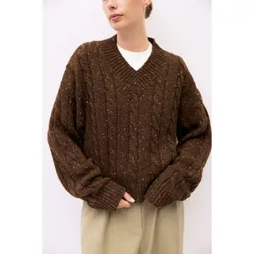 MOD REF | The Pierre Sweater, Brown