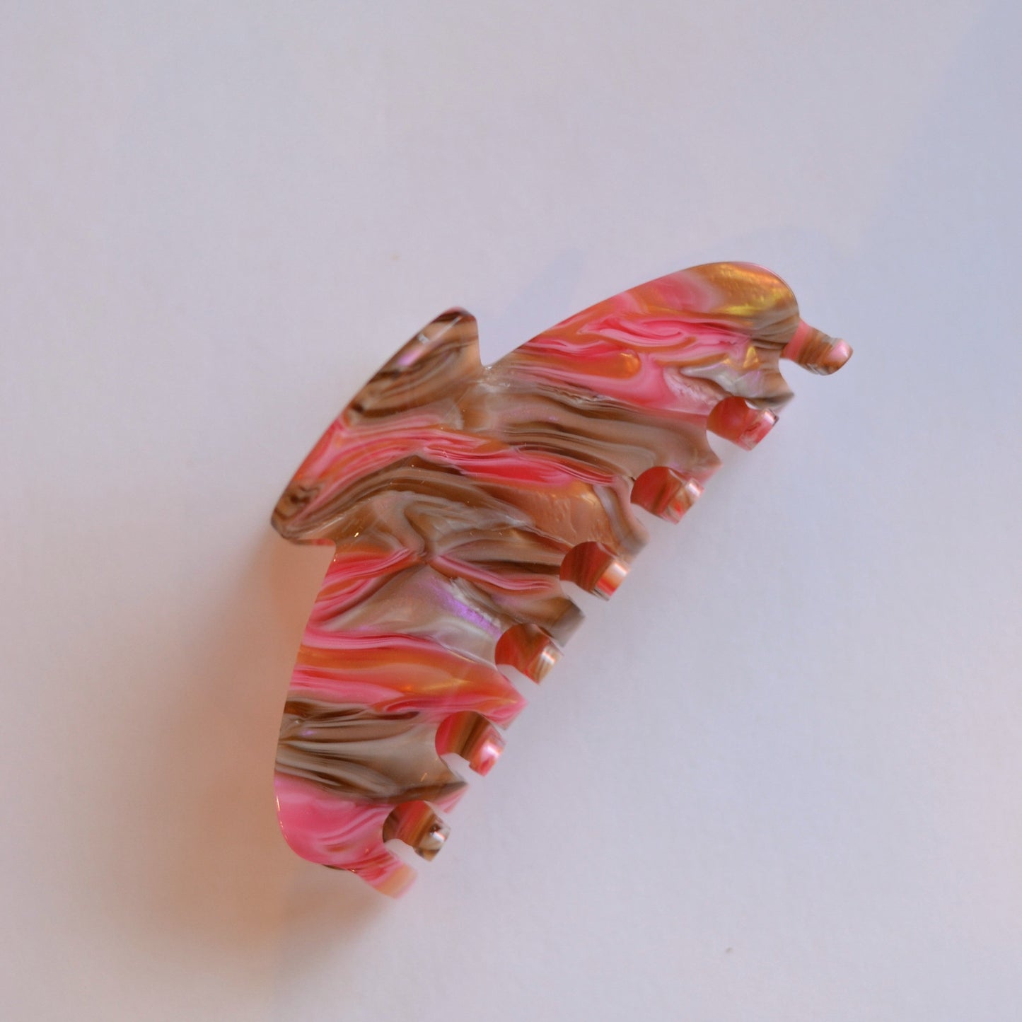 Dune Clips | Pink Marble Hair Clip