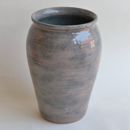 Pinkish Toned Large Pottery Vase