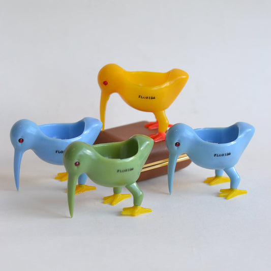 Plastic Chick Snack Cups, Set of 4