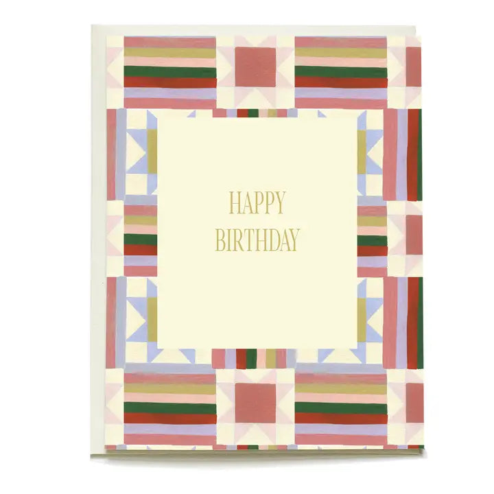 Pen + Pillar | Quilt Birthday Card