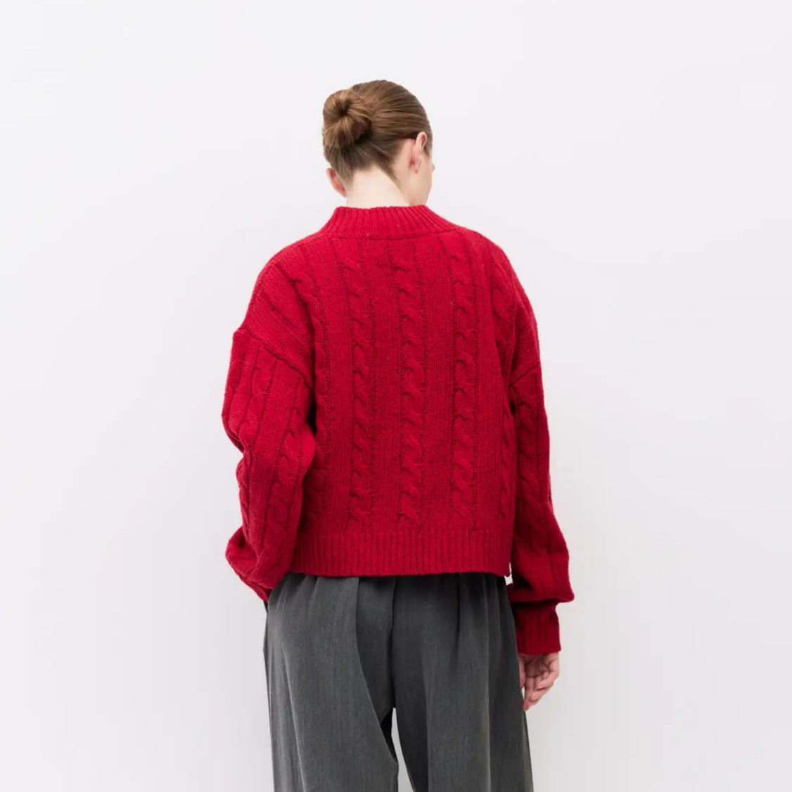 MOD REF | The Pierre Sweater, Red