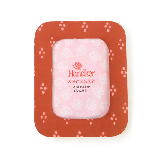 Handker | Red Dottie Fabric Frame