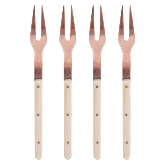 Karma | Ivory Resin Appetizer Fork