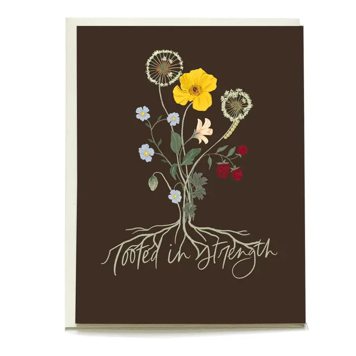 Pen + Pillar | Roots Sympathy Card