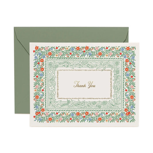 Rifle Paper Company | Rosette Thank You Card