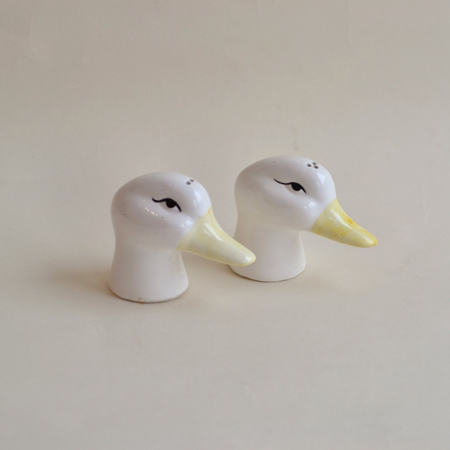 Duck Salt and Pepper Shakers, Pair