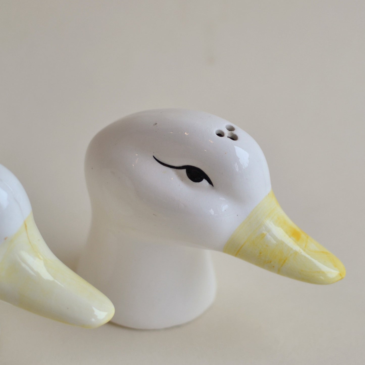 Duck Salt and Pepper Shakers, Pair